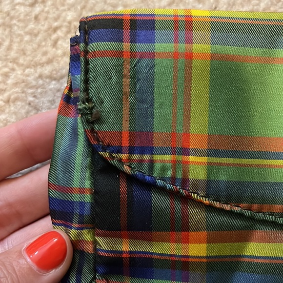 Vintage J.Crew tartan clutch - Picture 3 of 9